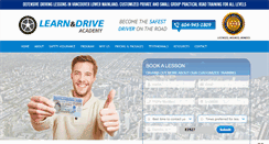 Desktop Screenshot of learnanddriveacademy.com